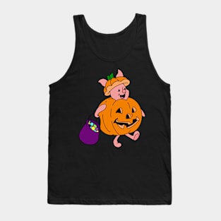 Cute Pumpkin Halloween Tank Top